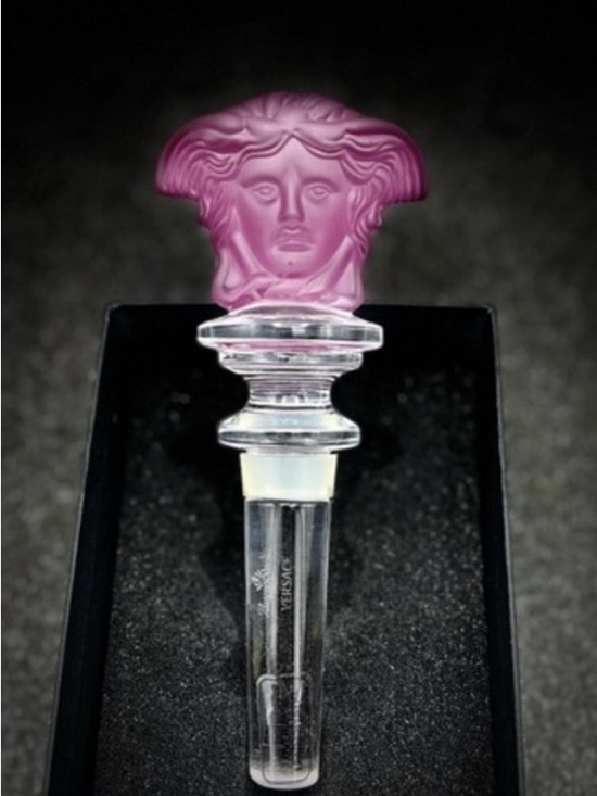 Versace Collection Other - Vintage Collectors Versace Rosenthal Medusa Head
Crystal Bottle Stopper. Ameth.